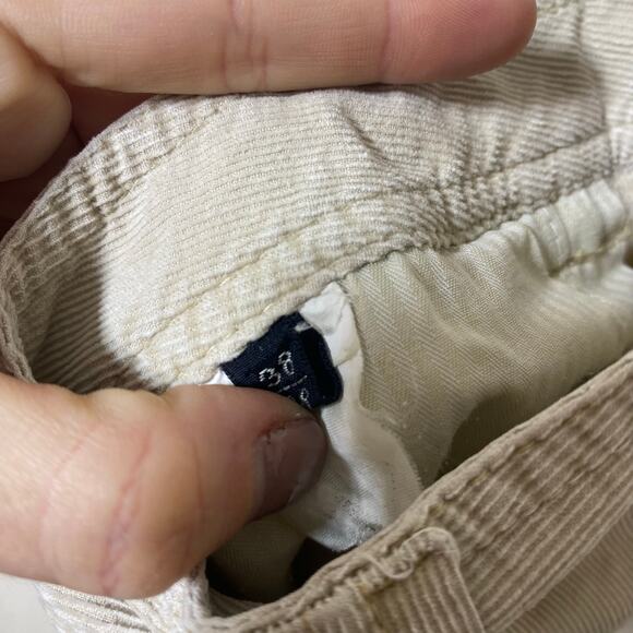 Massimo Dutti Y2K Corduroy Mini Skirt in Beige Size EU 38 US 8 - Picture 6 of 6